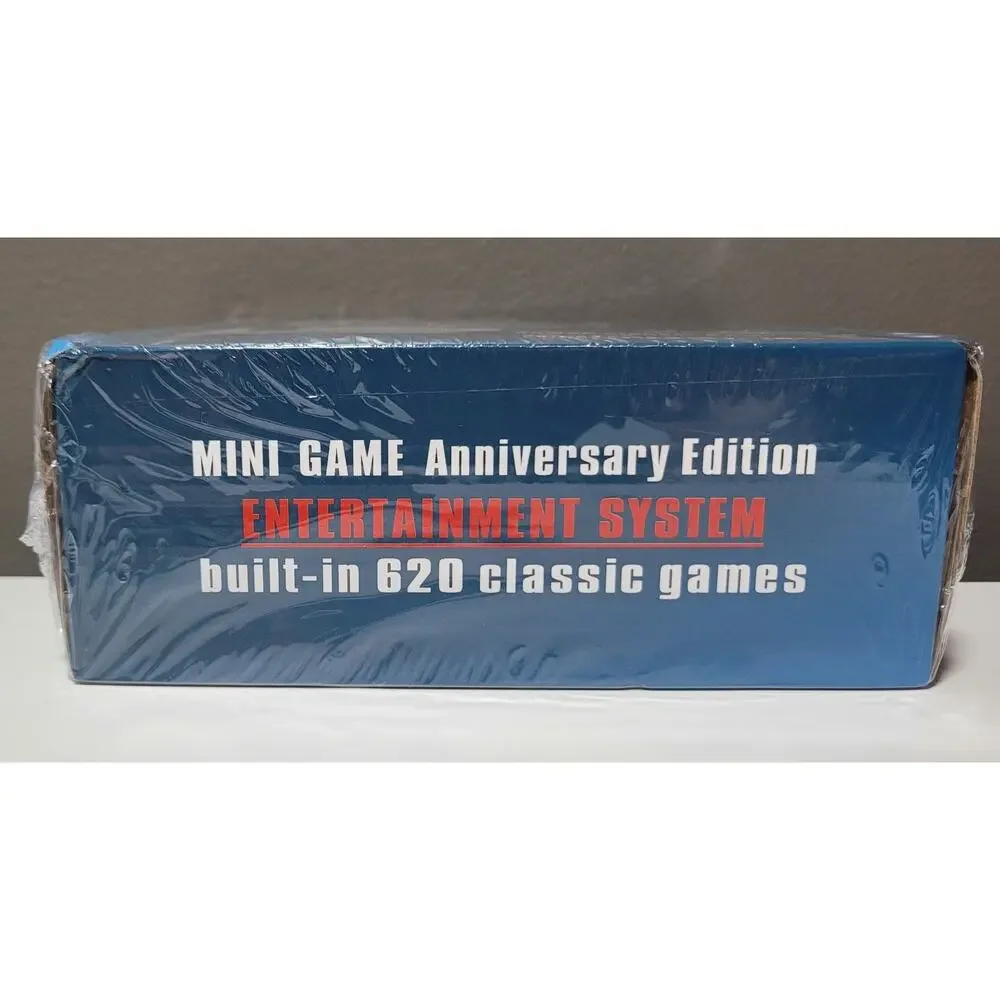 Mini Plug And Play Game Counsil & 2 Remotes With 620 Built -In Games Classic